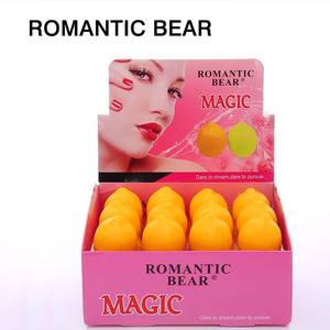 24 pièces par boîte boule de baume à lèvres aux fraises rouges fruits biologiques en gros baume à lèvres bâton végétalien mignon <span class=keywords><strong>masque</strong></span> à lèvres naturel - Product Image 4