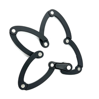 Antivol à chaîne pliable compact de qualité professionnelle pour vélos électriques, avec protection double couche contre les intempéries et code à 4 chiffres programmable par l'utilisateur