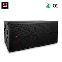 Système de sonorisation PA 9006 avec double subwoofer de 18 pouces, ensemble de haut-parleurs actifs de 18 pouces, enceintes de basses actives, enceintes DJ actives de 15 pouces, enceintes professionnelles