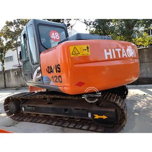 Excavatrice sur chenilles Hitachi ZX120 d'occasion, très bon état, faible consommation de carburant, 120-6 heures de fonctionnement, en stock, vente chaude - Product Image 1