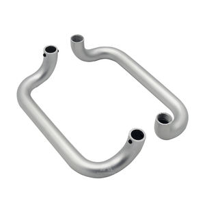 <span class=keywords><strong>Poignée</strong></span> tubulaire pour <span class=keywords><strong>porte</strong></span> <span class=keywords><strong>d</strong></span>'<span class=keywords><strong>entrée</strong></span> et <span class=keywords><strong>d</strong></span>'intérieur, en alliage <span class=keywords><strong>d</strong></span>'aluminium, <span class=keywords><strong>de</strong></span> couleur noir mat à l'arrière, 1 pièce - Product Image 2