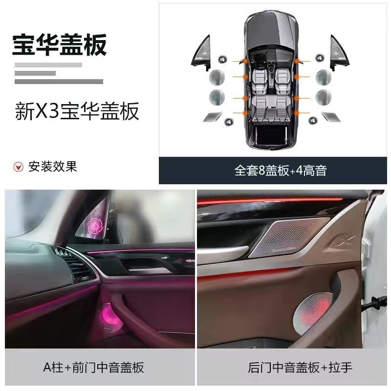 Nouveau kit de 12 protections audio lumineuses x3ix3.