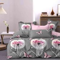Prix de gros, ensemble de draps 3 en 1, taille personnalisée, drap de lit avec 2 taies d'oreiller, ensemble de draps en coton africain pas cher