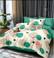 Prêt à expédier 4 pièces ensemble de literie coton sentiment grande taille ensemble de draps dubai drap de lit