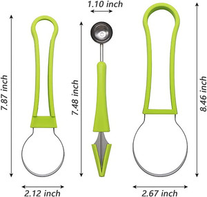 Rofprofessional 4 In 1 taintainless Teel Ruit Cooper EED emover ateratermelon utter Ruit liclicer OME or OME Home Itchen - Product Image 6