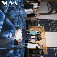 NOVA Équipement DJ de haute qualité, panneau LED 3D pour sol, piste de danse pour mariage