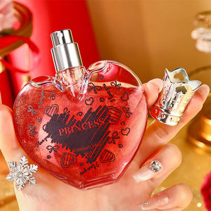OEM Private Label Eau De <span class=keywords><strong>Parfum</strong></span> Pour Dames Romantique Princesse Coeur Bouteille Floral Fruité <span class=keywords><strong>Parfum</strong></span> Corps Vaporisateur Longue Durée pour les Femmes - Product Image 1