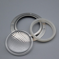 Cob led collimateur de lentille en verre étroit pour projecteur led
