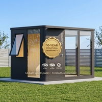 Cocovia 10,6 m² Maison conteneur Modulaire Maisonnette Annexe Bâtiments de jardin Maison moderne extérieure Mini-abri