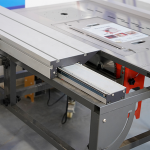 Sierra de mesa portátil WJ600B para carpintería con motor central y diseño de panel horizontal, máquina deslizante para cortar <span class=keywords><strong>madera</strong></span> al por mayor - Product Image 4