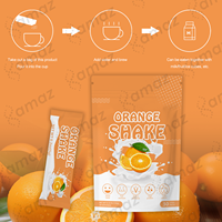 Poudre de Milkshake Minceur Orange pour Régime Diététique Sain, Contrôle du Poids, Perte de Poids, Brûleur de Graisse, Livraison Rapide