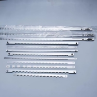 Lame de trancheuse à pain en acier inoxydable WL SUS440C à dents dentelées pour trancheuse à pain, compatible pain/gâteau/toast, durée de vie de coupe plus longue