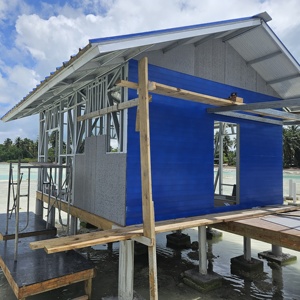 Galvanisation à chaud Meilleur achat Structure en acier Maison modulaire préfabriquée à Kiribati - Product Image 1