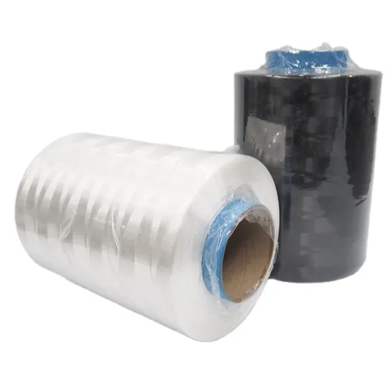 Полиэтилен высокой модуляции, скрученный 100d/400d/800d/1600d Uhmwpe волокно, пряжа, полиэтиленовое волокно для веревок и тканей