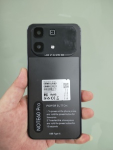 โน้ต60 โปร ขายดี หน้าจอความละเอียด 1.5K สมาร์ทโฟน Octa Core กล้อง 50MP OIS แบตเตอรี่ขนาดใหญ่ 6500mAh ชาร์จเร็ว 45W - Product Image 4