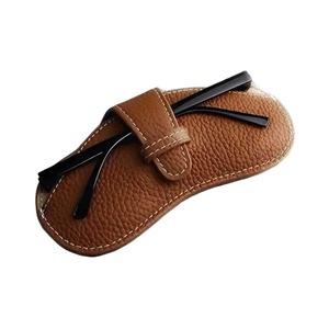 ซองใส่แว่นกันแดดขายส่งยอดนิยม  กระเป๋าหนัง PU พกพาสะดวก  กล่องเก็บแว่นตา - Product Image 1