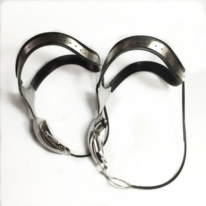 Cinturón <span class=keywords><strong>de</strong></span> Castidad Masculino con Bloqueo, <span class=keywords><strong>de</strong></span> Acero Inoxidable y Silicona, Dispositivo <span class=keywords><strong>de</strong></span> Restricción para Pene, Impermeable, Tamaño Ajustable, Color Negro Emperador - Product Image 3
