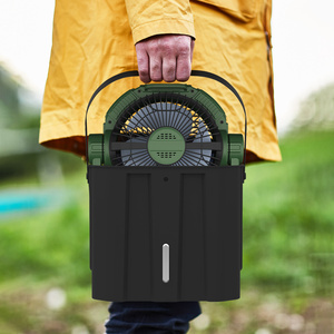 Ventilador <span class=keywords><strong>de</strong></span> <span class=keywords><strong>Mochila</strong></span> para Senderismo, con 6L <span class=keywords><strong>de</strong></span> Agua y 16000mAh, Refrigeración Personal Durante Caminatas Calurosas - Product Image 1