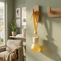 Diffuseur d'arômes en bois portable pour voiture, écologique, sans alcool, désodorisant à parfum naturel pour soulager l'anxiété