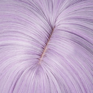 批发Saja男孩神秘假发Cosplay 40厘米中长浅紫色KPOP Bobo动漫合成Cosplay假发 - Product Image 5