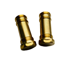 Tour de <span class=keywords><strong>voiture</strong></span> CNC personnalisé Usinage de pièces de précision en laiton et en cuivre non standard y compris vis Système de mesure en pouces - Product Image 2