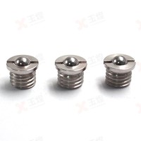 Acier inoxydable 304 316 A2-70 M5*40 M3 M4 M5 M6 M8 Acier inoxydable 304 Goupille à bille à ressort à pression avec ressort de maintien