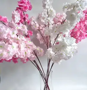 Artificiale giapponese sakura fiore ramo di fiori di ciliegio interni di alta qualità soggiorno matrimonio centro commerciale decorazione