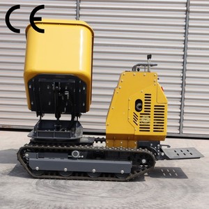 Mini camion benne diesel multifonctionnel Capacité de 500kg Chargeur de moteur Pompe à chenilles Dumper - Product Image 1