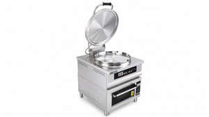 Crêpière électrique professionnelle en acier inoxydable 10 kW avec plaques en fonte ou en aluminium - Product Image 5