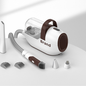 Kit d'aspiration pour toilettage des animaux <span class=keywords><strong>de</strong></span> compagnie 2,2 L avec aspiration <span class=keywords><strong>de</strong></span> 11 KPA, affichage numérique intelligent, tondeuse sans fil pour la perte <span class=keywords><strong>de</strong></span> poils chez le chien à la maison - Product Image 6