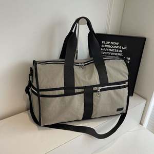 Sac de sport de week-end grande capacité 2025, sac de voyage étanche avec compartiment sec et humide séparé, sac de sport pour hommes - Product Image 5