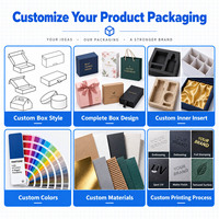 Boîte de brochure vidéo de luxe personnalisée avec écran LCD pour cadeaux promotionnels, cartes en papier en gros, usine OEM ODM
