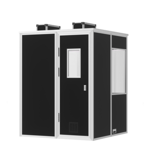 Pour YARMEE YP45 Flight Case Système d'interprétation <span class=keywords><strong>simultanée</strong></span> avec <span class=keywords><strong>cabine</strong></span> <span class=keywords><strong>de</strong></span> <span class=keywords><strong>traduction</strong></span> pour 2 interprètes pour conférences - Product Image 1