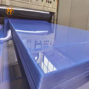 Rollo de película plástica de PVC termoformado rígido de 900*1800mm hoja transparente de PVC transparente para corte de patrones de prendas