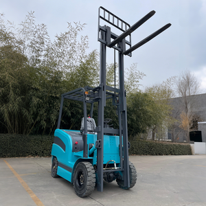 Montacargas Eléctrico Contrabalanceado Chino Wangong <span class=keywords><strong>para</strong></span> Terreno Accidentado, 1-3 Toneladas, Elevación de 5-6 m, Batería de Plomo-Ácido, Neumáticos Sólidos - Product Image 1