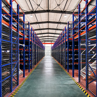 Plateforme de Stockage Industrielle à Niveaux Multiples pour Entrepôt, Système de Rayonnage en Acier Q235B à Assemblage sans Boulons