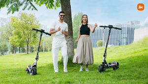 Trottinette Électrique Pliable A1 Étanche Moteur 200W Capacité de Charge 120kg Batterie 48V 13Ah Autonomie 45KM Pneus 10 Pouces Instrumentation LED - Product Image 2