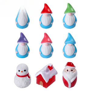 Nuovi micro-paesaggi natalizi di Weijs, Babbo Natale, Gnomo, Stanza con pupazzo di neve, accessori decorativi fai da te, mini ornamenti - Product Image 5