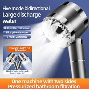 Cabezal de Ducha Manual Royal Stan con Dos Boquillas, Presurizado, Gran Caudal de Agua, para Uso Doméstico - Product Image 4