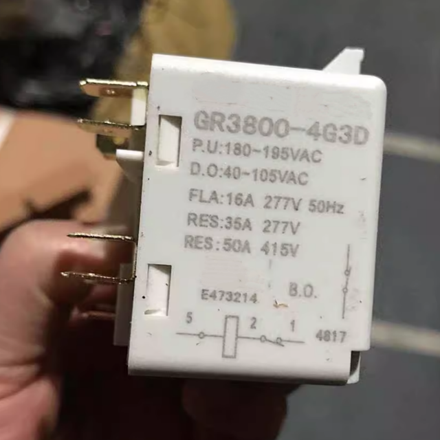 In Stock   3P GR3800-4G3D    Compressor Start Relay