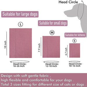 Orejeras multifuncionales para mascotas, color morado, suaves y cálidas, con reducción de ruido para perros, uso en invierno - Product Image 5