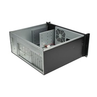 Prix rentable Châssis de montage en rack 4U Support de carte mère E-ATX Boîtier de serveur ATX PSU