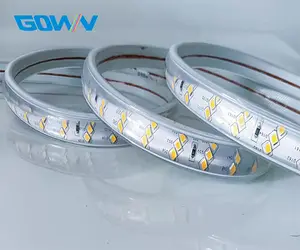Tira de luces LED SMD2835, 110V o 220V, 180Leds/M, cinta blanca cálida, 2835, 220V, para decoración del hogar