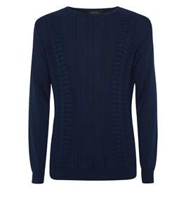 Pull personnalisé pour homme, automne-hiver, broderie intégrale du logo, mode décontractée, épais, anti-boulochage, tricoté en spandex/polyester, grande taille - Product Image 4