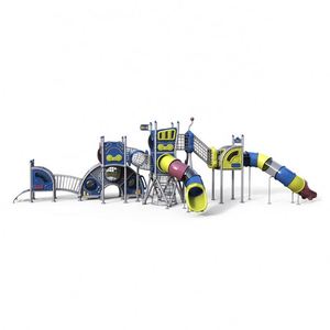 Outdoor Playground <b>Plastic</b> Amusement Equipment <b>Slide</b> with Ce/ISO Certificate for Children - Product Image 2