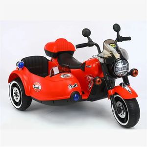 Roda penggerak ganda Trailer sisi ember anak sepeda motor listrik sepeda motor anak - Product Image 3