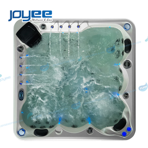 JOYEE Factory Spa à remous extérieur pour 5 personnes avec contrôle Balboa, fonction jacuzzi et massage pour jardin familial - Product Image 3