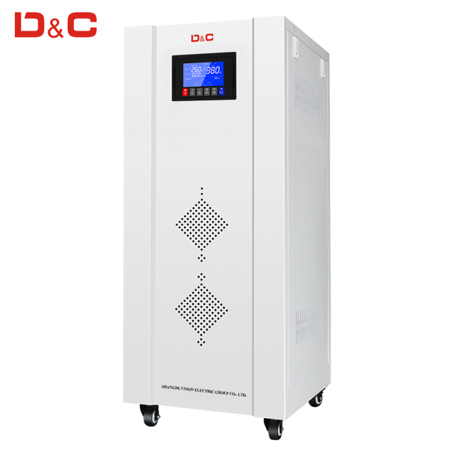 Three Phase Tns Svc 20kva Ac Automatic Voltage Stabilizer 30kva 40kva 50kva 3 Phase 60kva Voltage Stabilizer