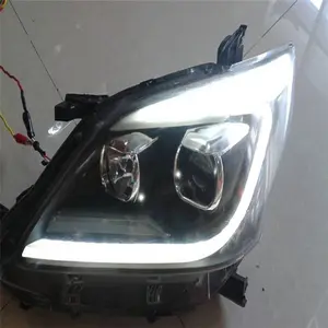 Paar Autos chein werfer für Toyota Innova 2012-2015 Auto Front licht Plug & Play Auto LED Scheinwerfer System