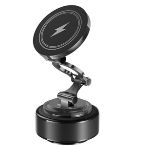 Nuevo Accesorio para Teléfono Móvil, Soporte Universal Giratorio y Plegable con Carga Inalámbrica Magnética para Automóvil - Product Image 1